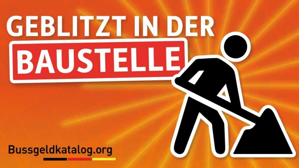 Infos zu Geschwindigkeitsverstößen in einer Baustelle finden Sie auch im Video.