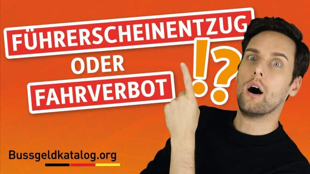 Was passiert bei der Entziehung der Fahrerlaubnis? Die Antwort erfahren Sie hier im Video.