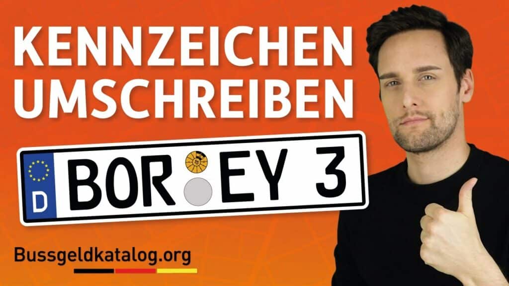 Video: So beantragen Sie Ihr Wunschkennzeichen.