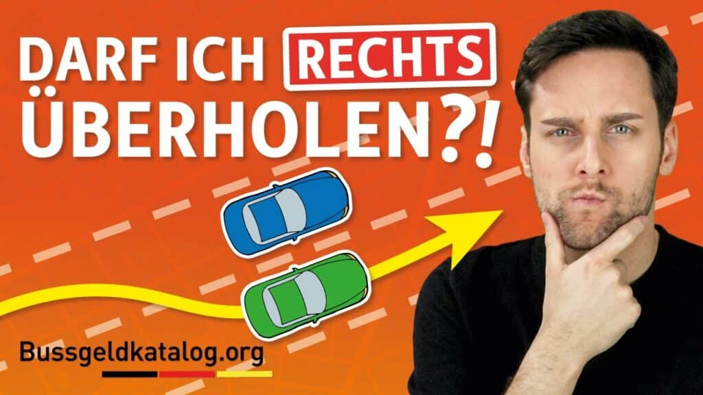 Video: Wann dürfen Sie rechts überholen?