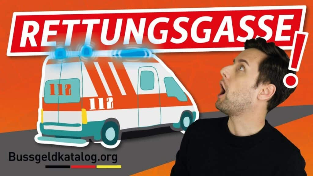 Alles Wichtige zur Rettungsgasse finden Sie auch im Video.